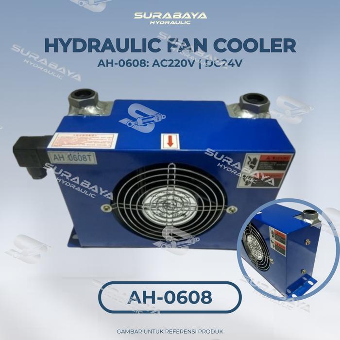 AH-0608T-CA Hydraulic Fan Cooler AH0608T AH 0608 60 60Lpm AH0608 AH-0608 AC 220 V AC220V AC220 DC24V