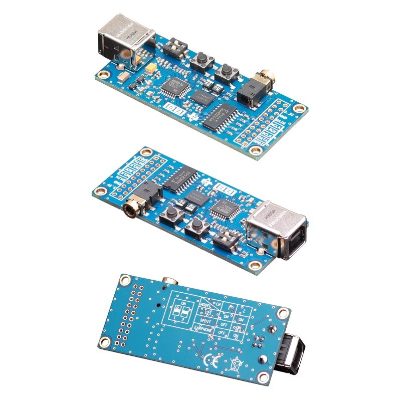 Pcm2707C Usb To I2S Digital Interface Usb Sound Card Dac Compatible With Italian Pcm2706 Xmos