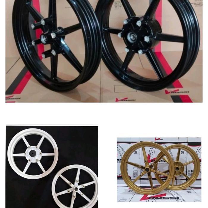 pelek racing merek vrossi Derik ninja 150 rr ukuran 250/300 ring 17