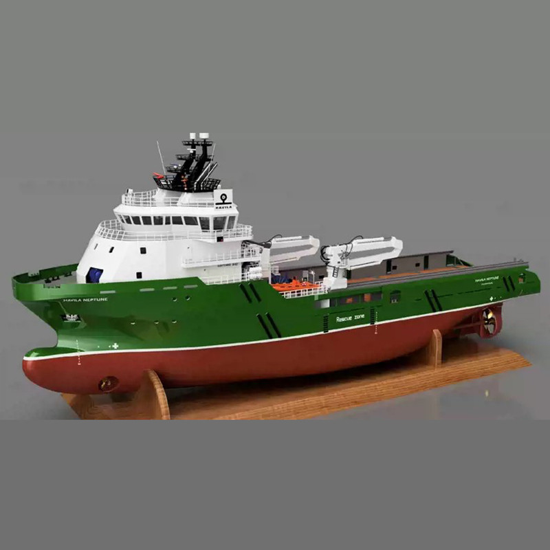 Rc Boat 120Cm Havyard 842 Offshore Work Remote Control Boat 3D Printing Molding Rc Boat Model Kit