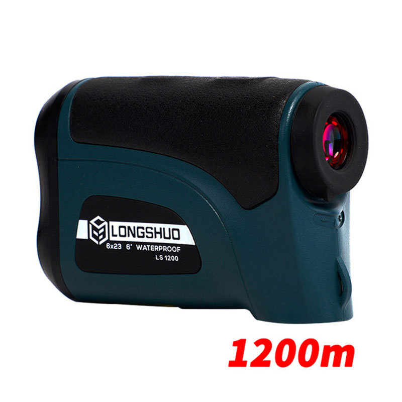 Longshuo Hunting Rangefinder Telescope Laser Golf Rangefinder Distance Meter Lock Flag Slope Pin
