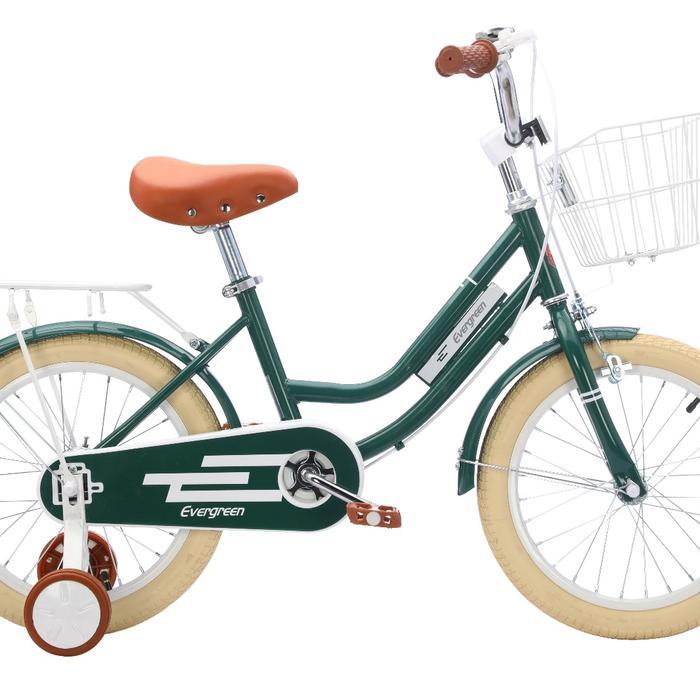 Sepeda anak Perempuan ni 12 in Evergreen Penguin
