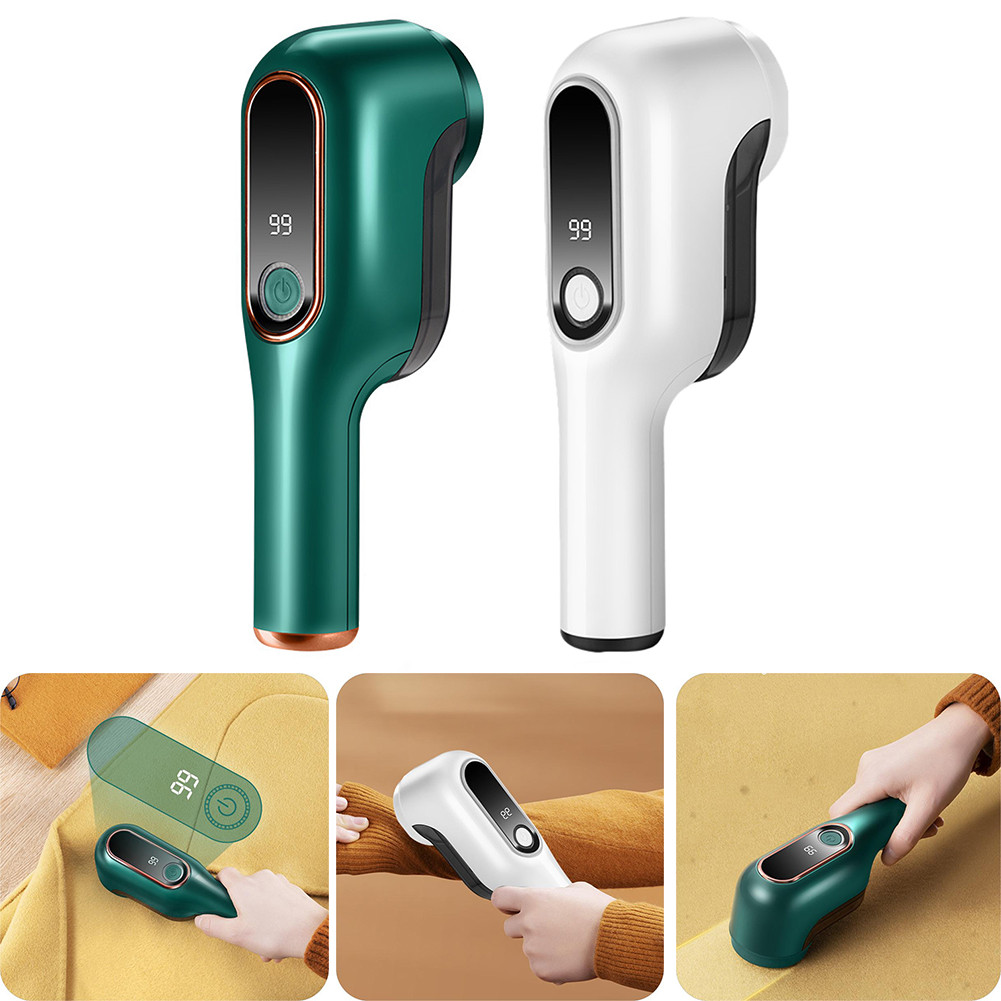 Rechargeable Fabric Clothes Shaver Pill Lint Remover For Clothing Hair Ball Trimmer 3 Speeds 2000mAh