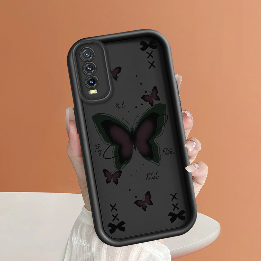 Casing Hp Untuk VIVO Y20i Y20S Y12S Y20 Y12A G 2021 Case Kesing Protect Phone TY DLJ C8-2558 Kupu-ku