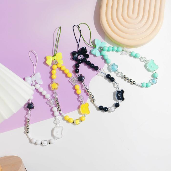 Gantungan Hp Strap Phone Mutiara Tali Hp Lucu