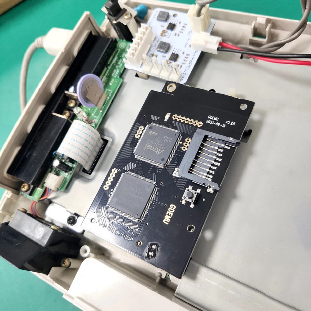 GDEMU V5.20 Optical Drive Simulation Board Memory Card Installation Kit Game Optical Drive Simulatio