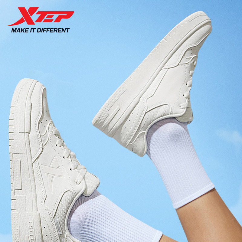 Xtep SkateboardingShoes For Women 2024 Summer Trekking Women'S SkateShoes Breathable Outdoor Support