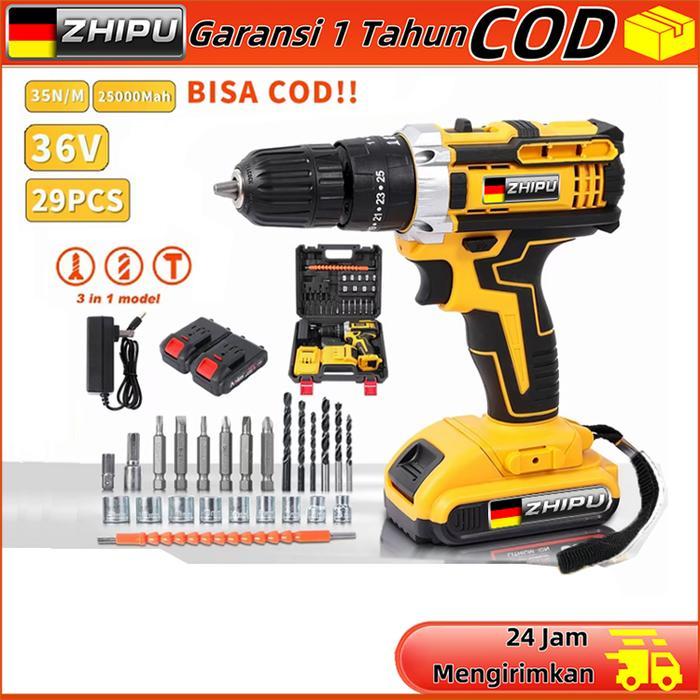 Terlaris - ZHIPU Mesin bor listrik dapat digunakan untuk mengobral besi, dinding, beton, dan kayu.