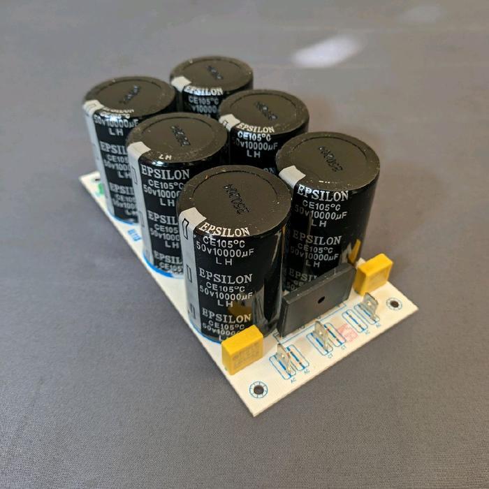 Khusus Instan/Sameday Psu Class Ab Isi 6 Elko Epsilon 10000Uf/50V Psu Isi 4 Elko 10000Uf/50V