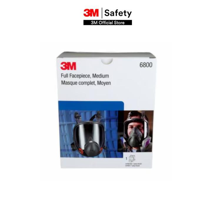 3M Full Face Reusable Respirator 6800