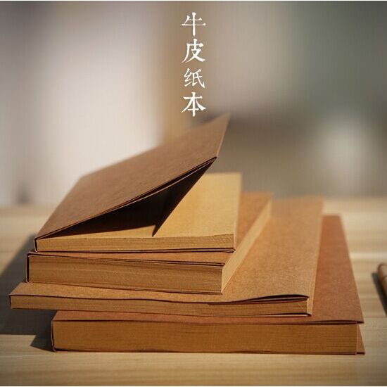 Ginflash 32K 13x19cm 124sheets Sketch Craft Paper Blank Notebook Sketch Drawing Book Journal Diary