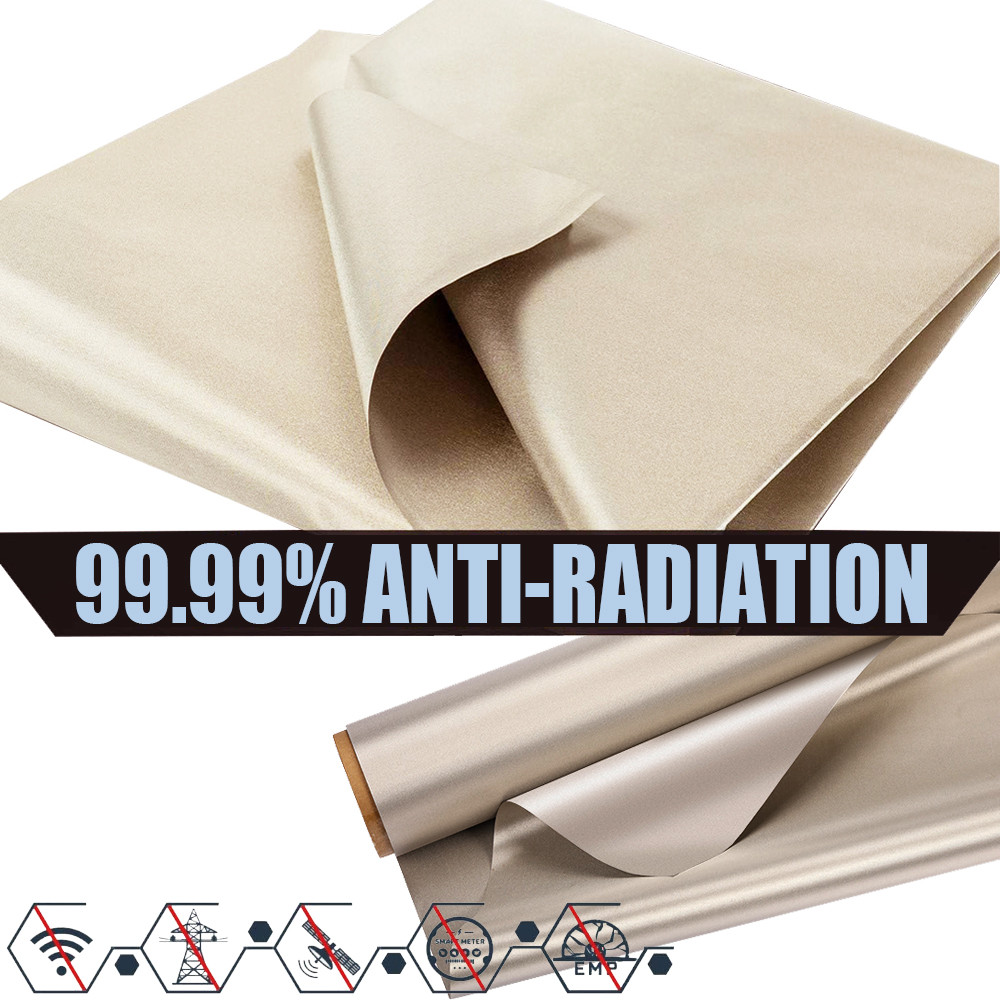 Faraday Fabric RFID Shielding Block WiFi/RF Anti-Radiation Conductive Magnetic Copper/Nickel EMF