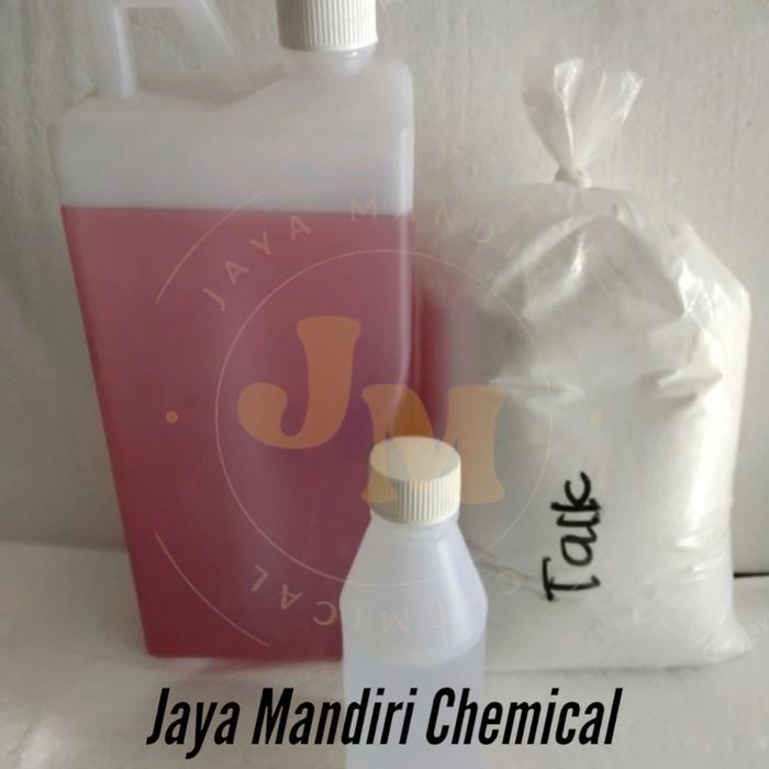 Paket Resin merah + Talk + katalis untuk sambungan tambal nat lantai marmer