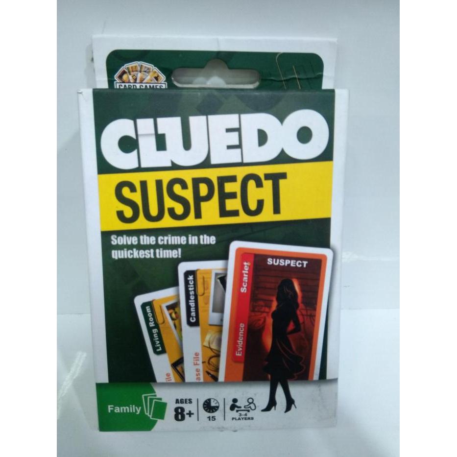 N203- Cluedo Card Game Monopoli Board Game Board Uno
