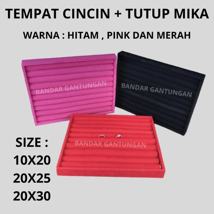 doni- Display Cincin Nampan Cincin Kotak Cincin Pajangan Cincin Display Aksesoris Kotak