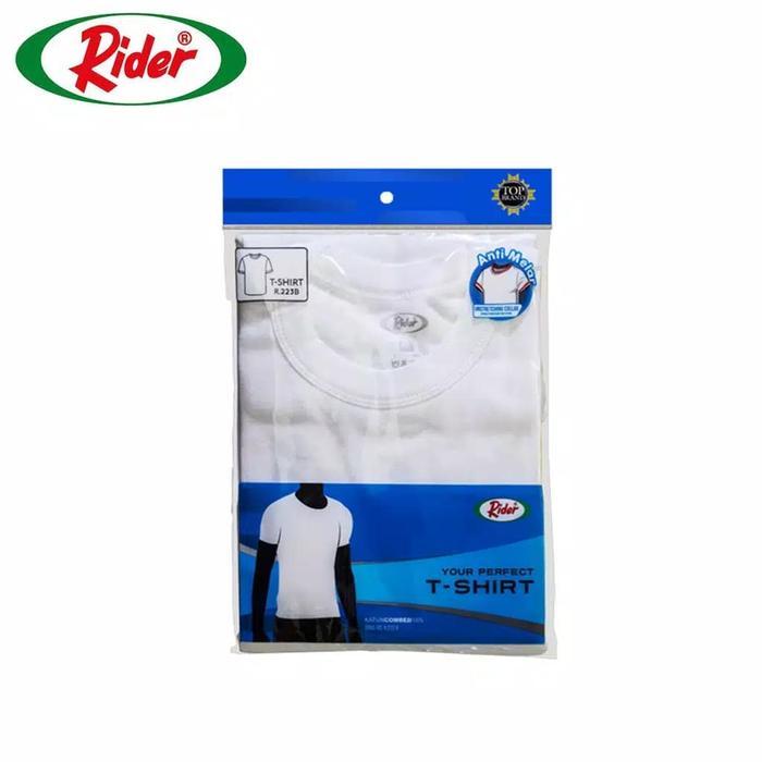 Re0H- Rider Kaos Oblong R 223B Putih