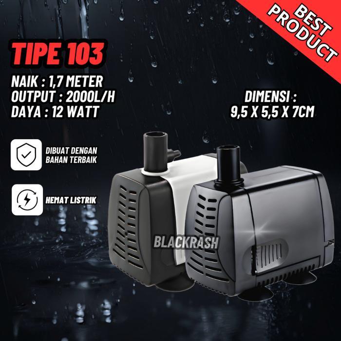 Ready- Power Head Pompa Celup Aquarium Besar 3 Meter Water Pump Mesin Penguras Air Kolam Ikan Koi