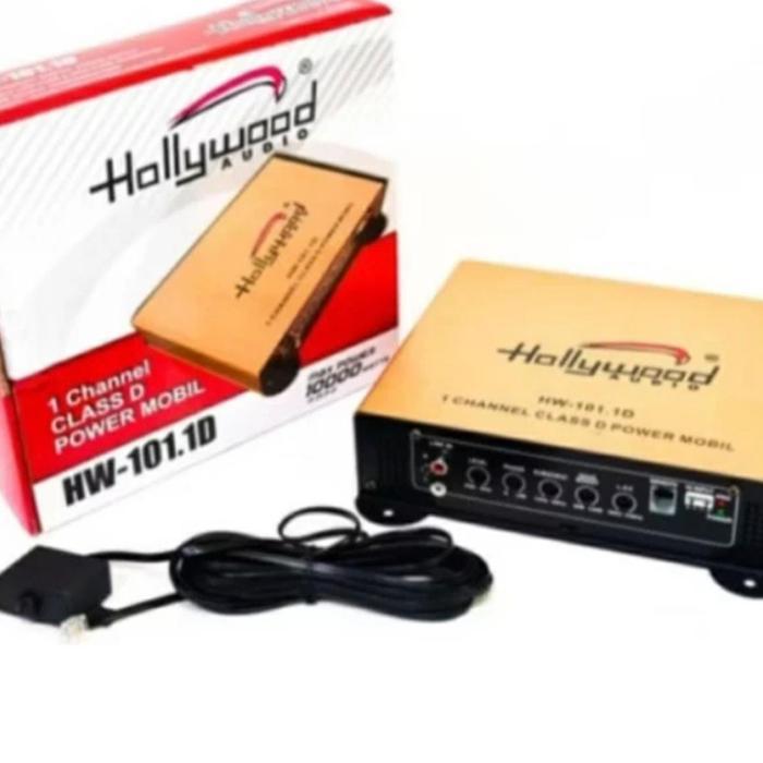 Monoblock Hollywood HW-101.1 D - Monoblock Kelas D Hollywood