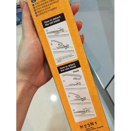 WIPER MOBIL NWB JAPAN HYBRID FRAMELESS NU-020R, 20"/500MM " 60089 "