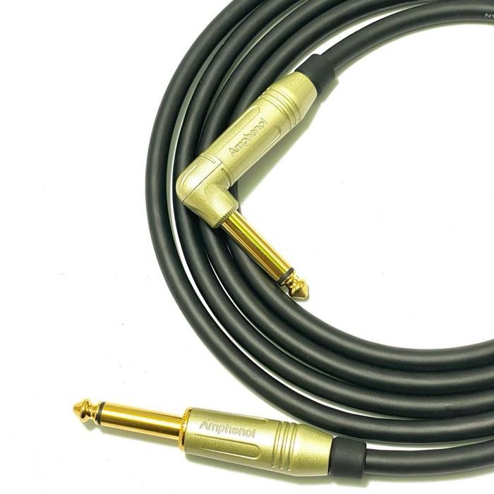 KABEL JACK GITAR 2 METER MOGAMI 2524 & AMPHENOL