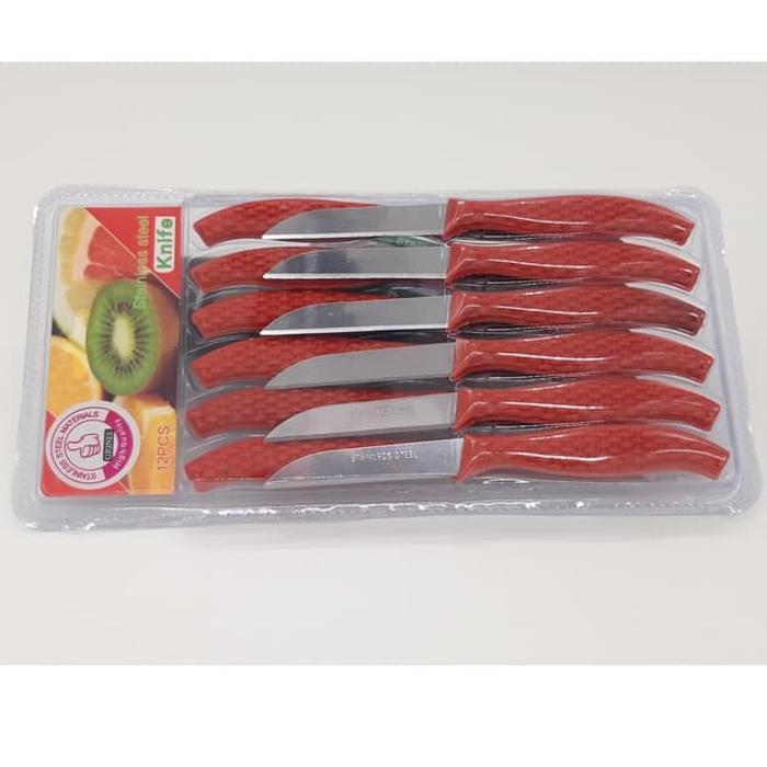 Set Pisau Buah, Pisau Dapur, Pisau Sayur, Souvenir