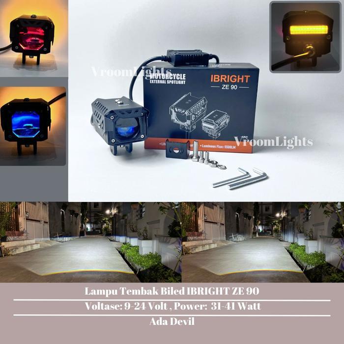 IBRIGHT TIPE ZE 90 - LAMPU TEMBAK BILED