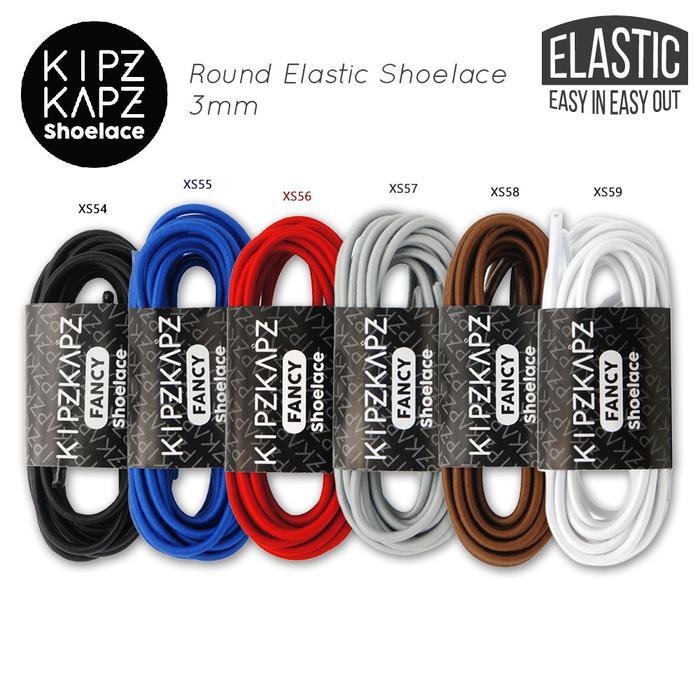 gzmu- Kipzkapz Elastic - Tali Sepatu Bulat / Round 3Mm
