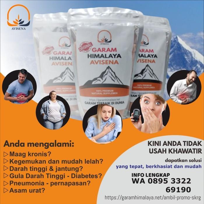 Garam Himalaya Ibnu Sina Garam Himalaya 1 Kg - Halus Berkualitas