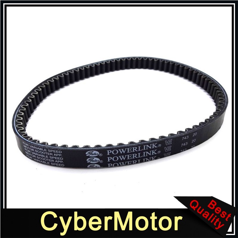 Genuine Powerlink Performance 743 20 30 CVT Drive Belt For GY6 125cc
