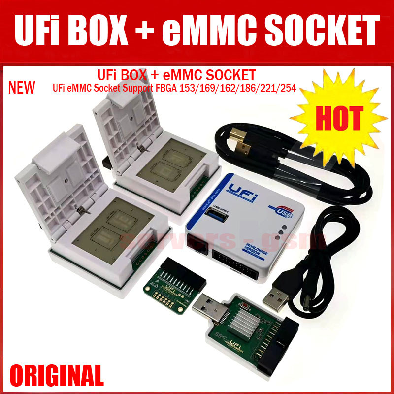 2023 NEW Original UFI Box/UFi Socket Support FBGA