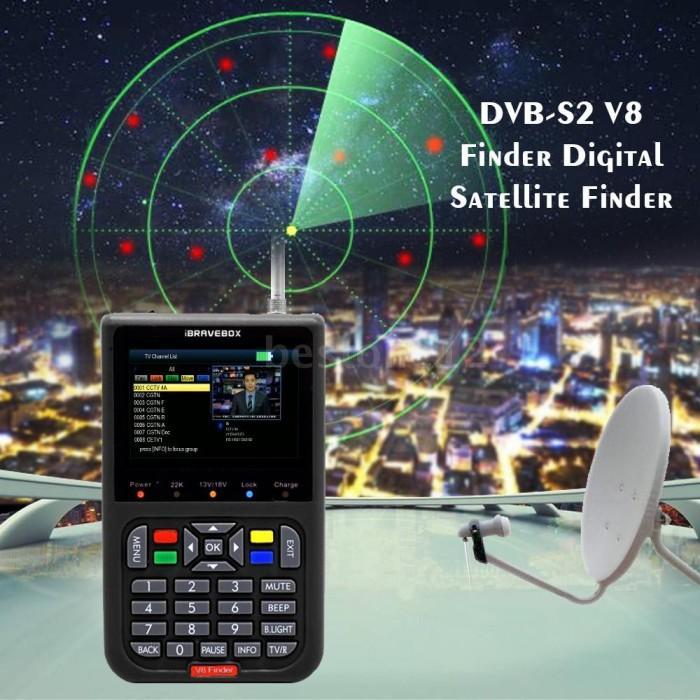 Laris V8 Finder Pencari Satelit Digital Dengan Layar