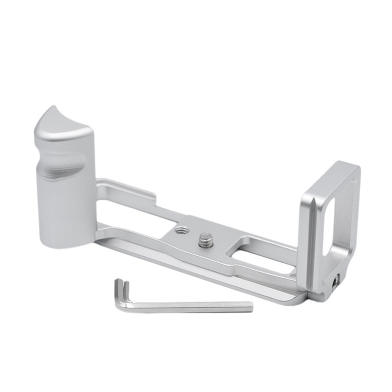 Aa84 For Olympus E-M10Iv Compatible L Bracket Camera Hand Grip Quick Release Plate Accessories Set