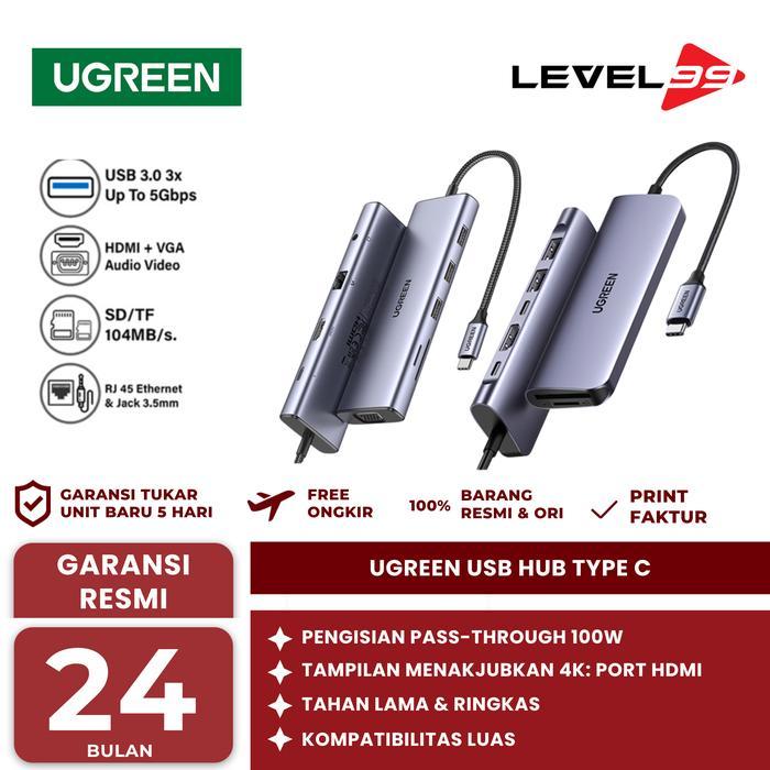 UGREEN USB HUB Type C USB 3.0 HDMI 4K 60HZ SD/TF Card