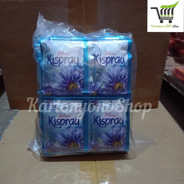 Pelicin Pewangi & Pelembut Pakaian Kispray Bluis Sachet Per Pak