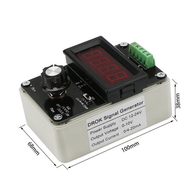 0-20Ma/4-20Ma/0-10V Signal Generator Adjustable Current Voltage Analog Current Signal Source
