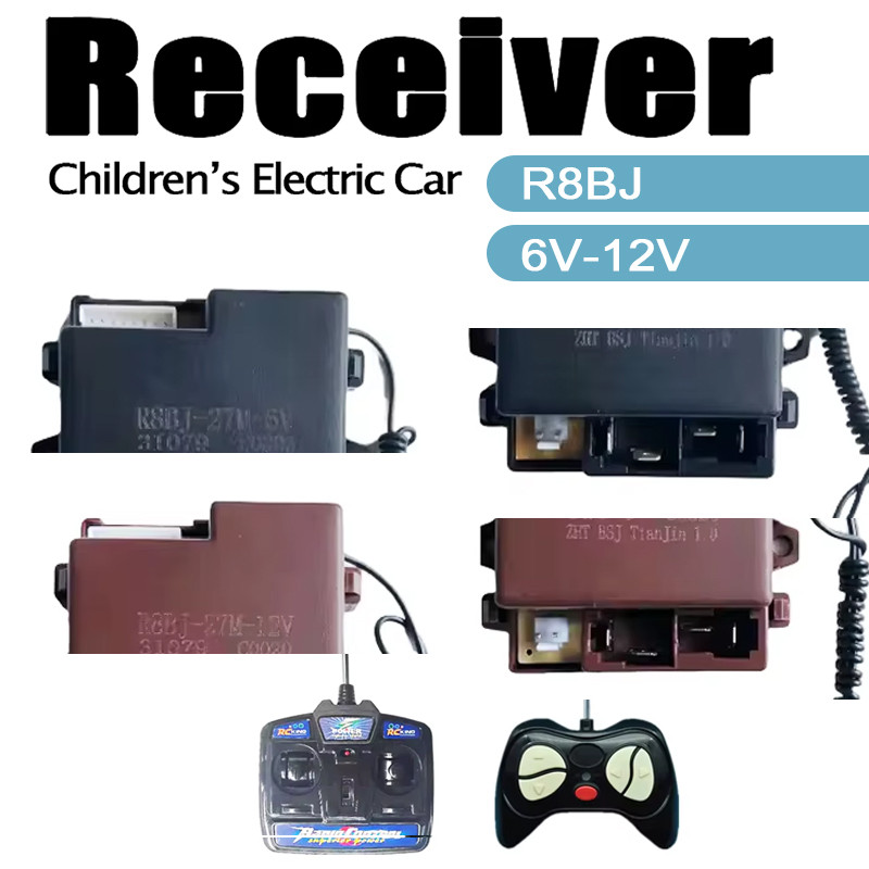 R8Bj-27M-6V Kids Electric Car Receiver 27Mhz Remote Control,R8Bj-27M-12V Ride On Toys Car 27Mhz Rc