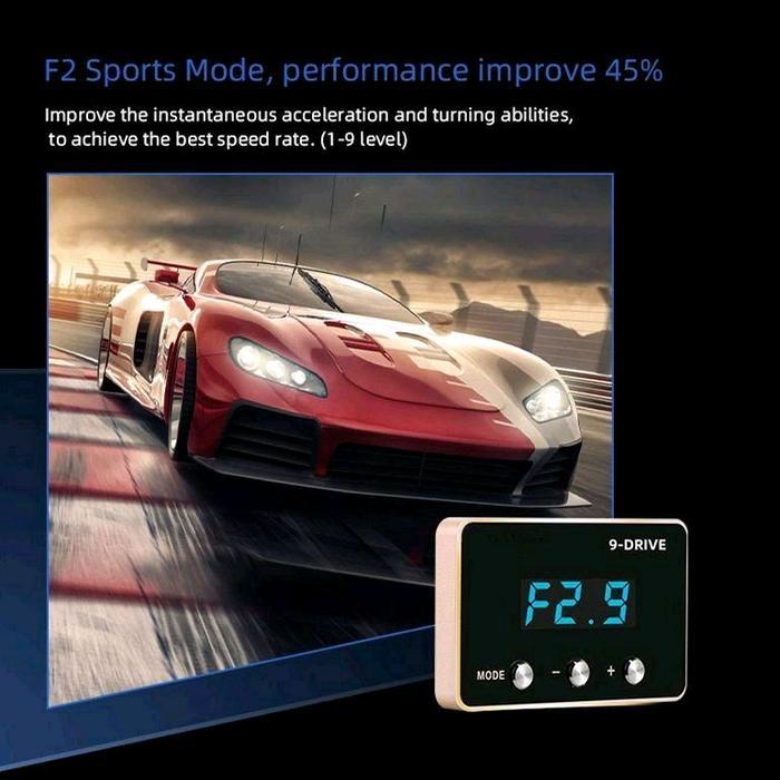 Promo 9 Drive Throttle Controller Wuling Confero Series 9Drive Piggyback Remap Ecu Terlaris