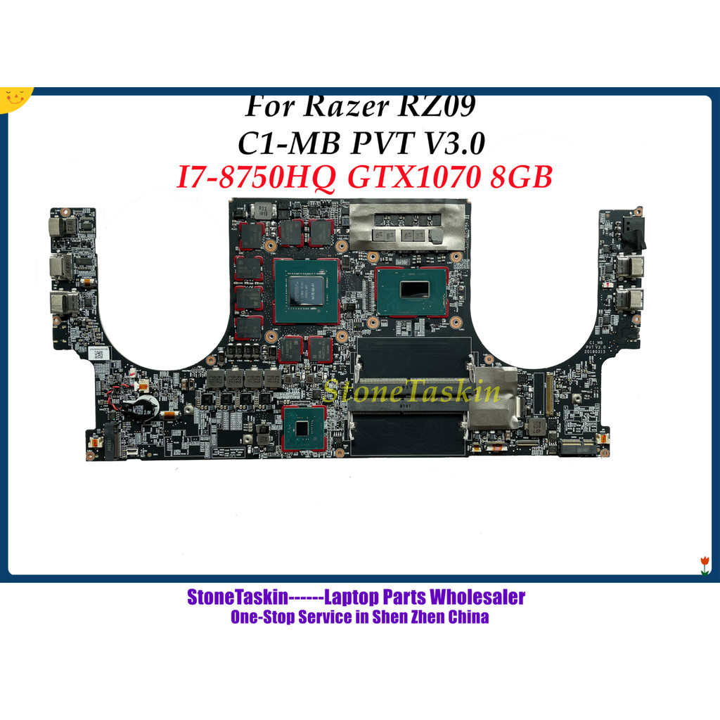StoneTaskin C1-MB PVT V3.0 for Razer Blade 15 RZ09-02386E92-R3U1 Gaming Laptop Motherboard DDR4 I7-8