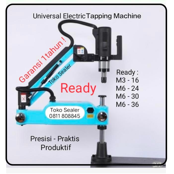 Fully Auto Universal Electric Tapping Machine M 3 - 16 m Lengan Robot