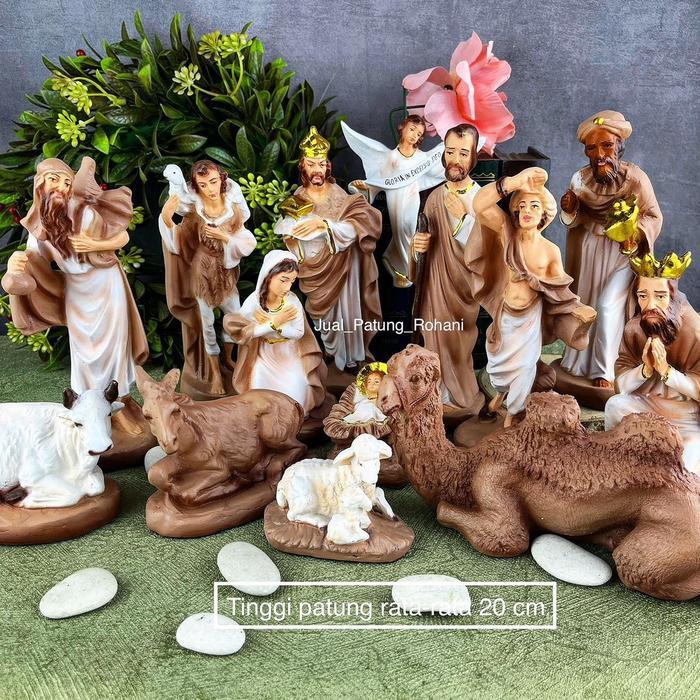 Carre_ Patung Set Natal 20 Cm