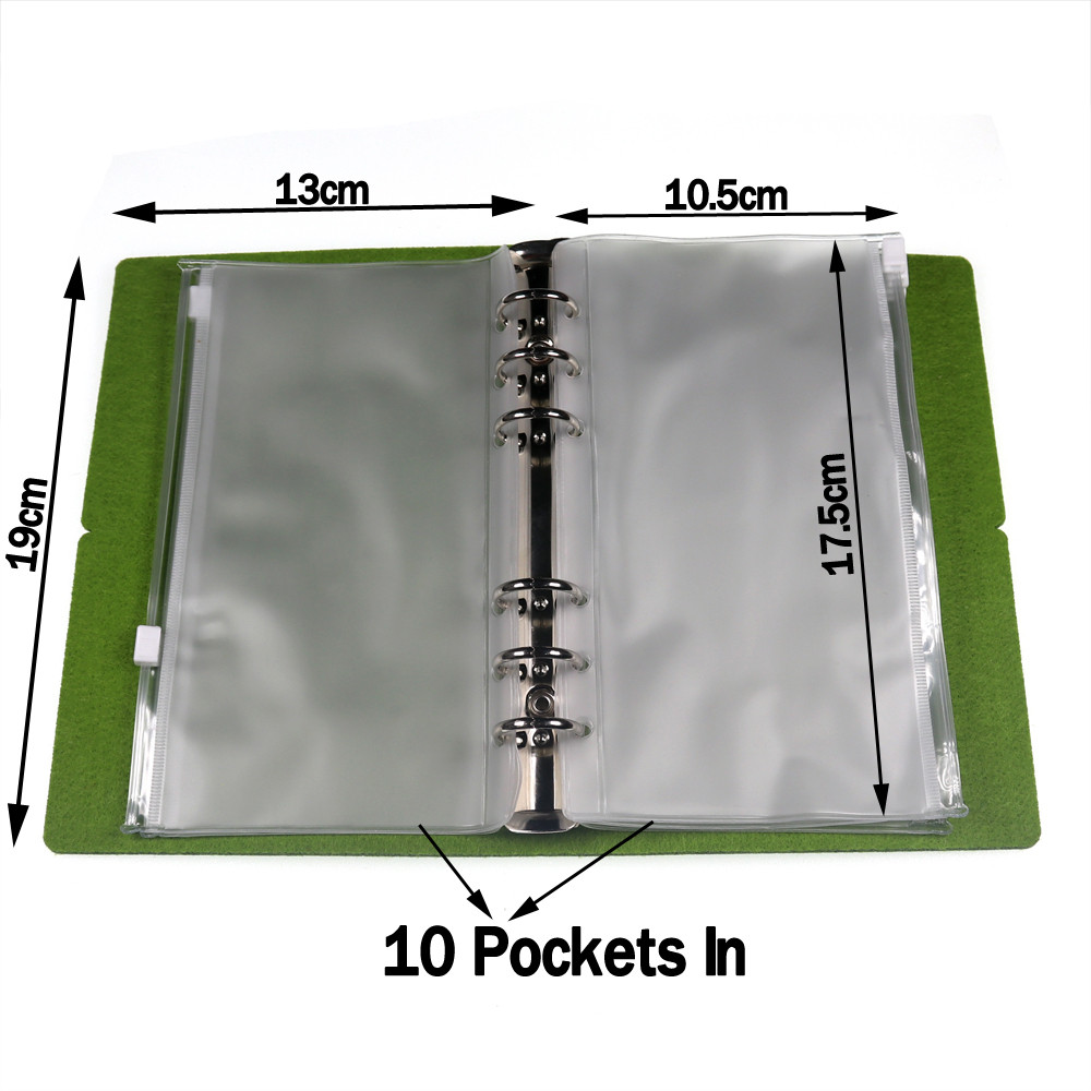 1Piece +10 Fishing Fly Accessory Wallet Removable Fly Line Holder Inner Bags Fly Fishing Line Tippet