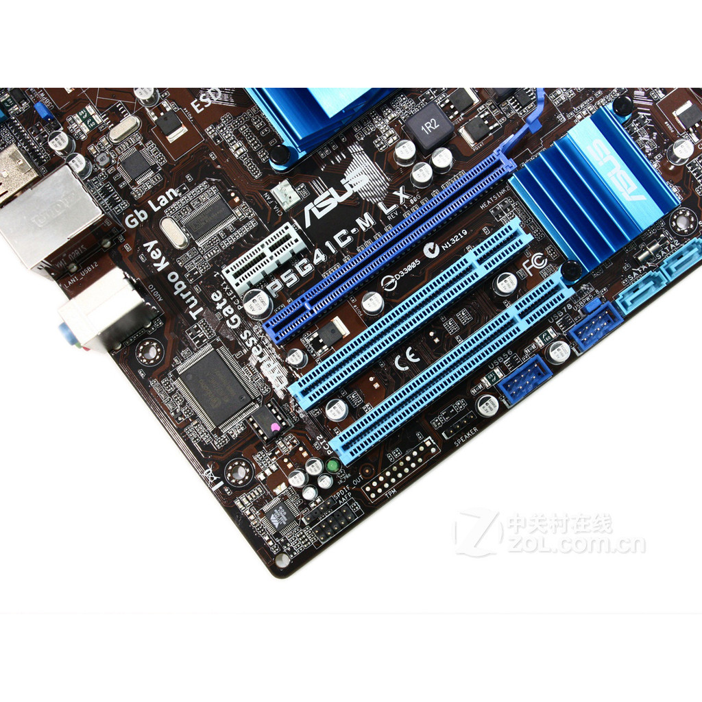 ASUS P5G41C-M LX Motherboard 1066MHz 2 x DDR2 DDR3 8GB LGA 775 G41 P5G41CM LX Desktop Mainboard Syst