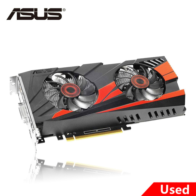 Used ASUS Graphic Card GTX 960 4GB 128Bit GDDR5 Video Cards GTX960 GPU