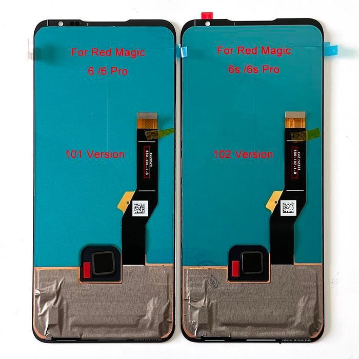 Original Amoled For Zte Nubia Red Magic 6 Pro Nx669J-P/ 6S 6Spro Nx669J-S Lcd Display Screen