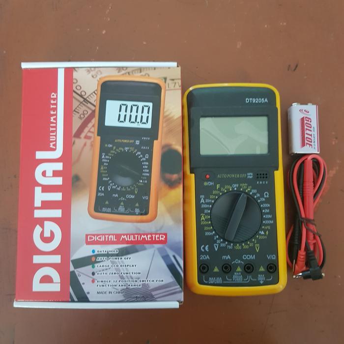 Multitester Digital DT 9205A/Avometer Digital DT 9205A/Multimeter