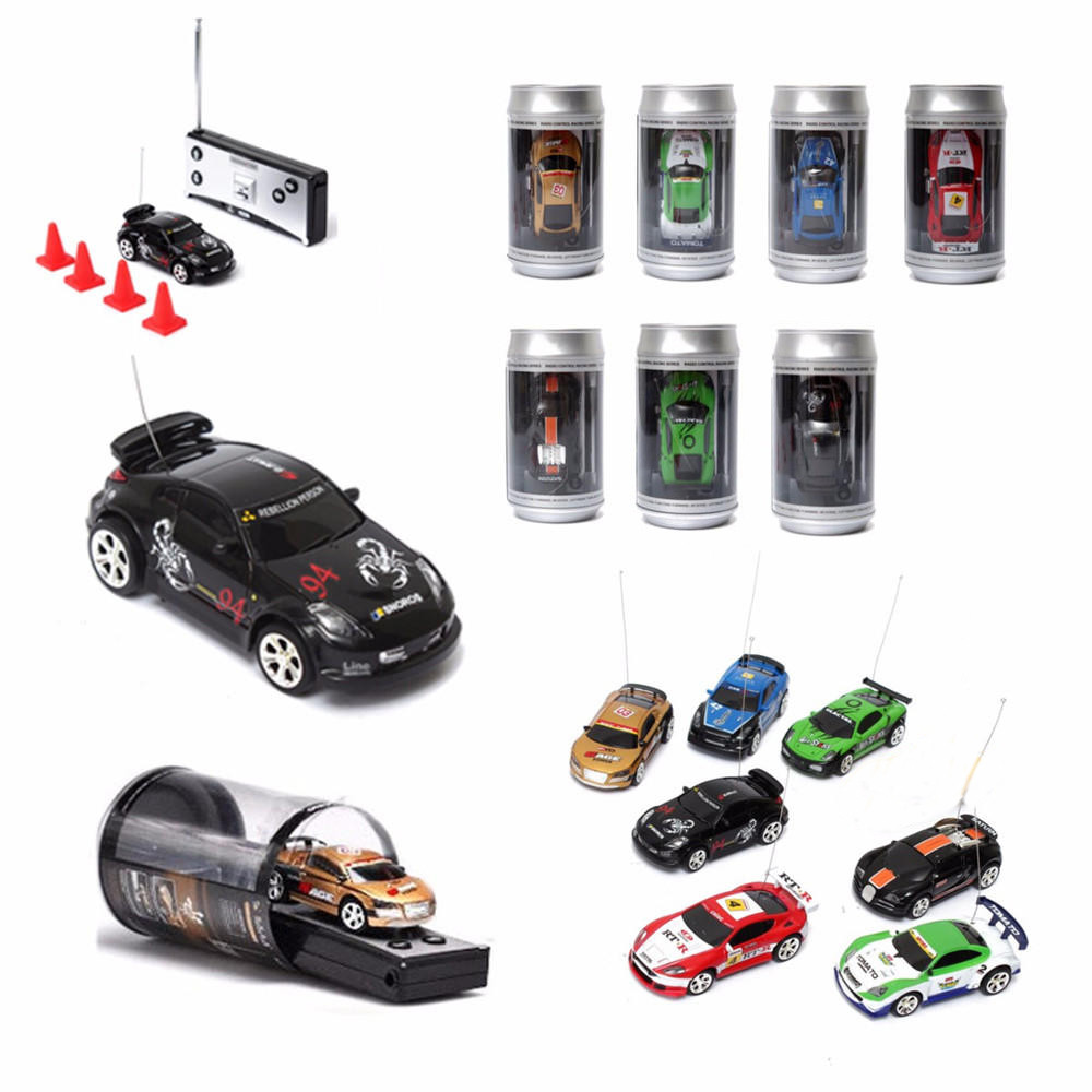 1/58 Mini Can Car Remote Radio Control Mini Racing Rc Car 27Mhz/40Mhz