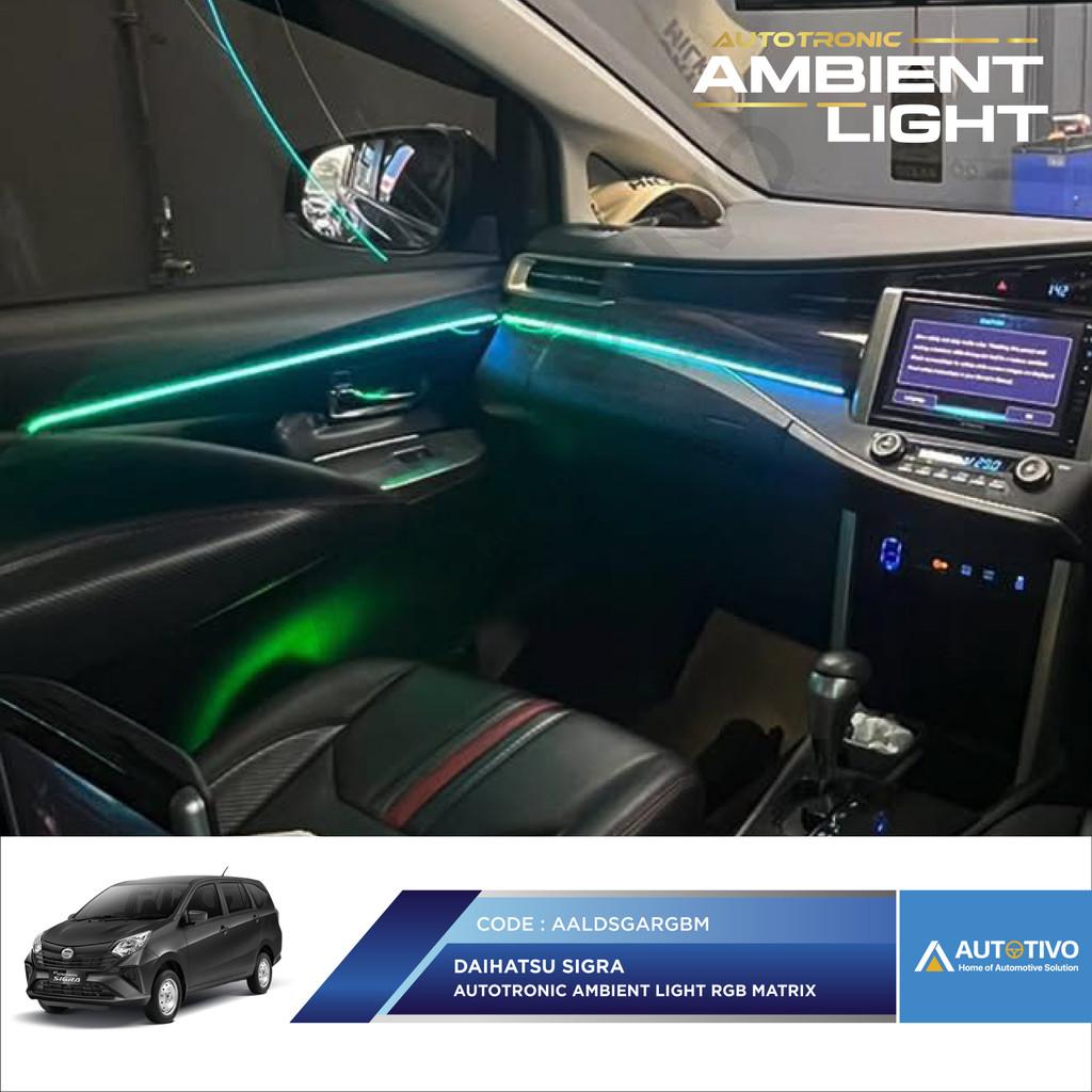 Ambient Light RGB Sigra Lampu Mobil interior Universal