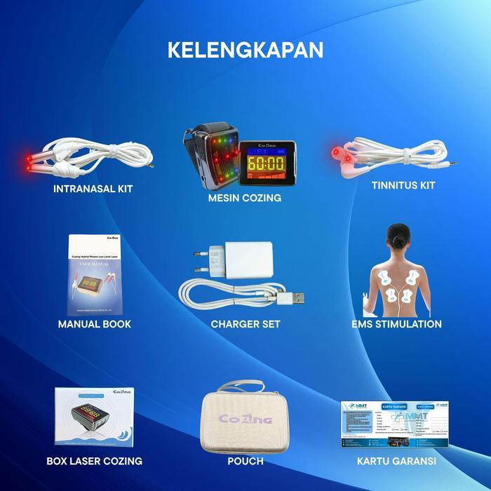 [NEW] Cozing Hybrid Photon Jam Laser Therapy Modern 4 Warna Teknologi Acu Point Laser Hybrid untuk