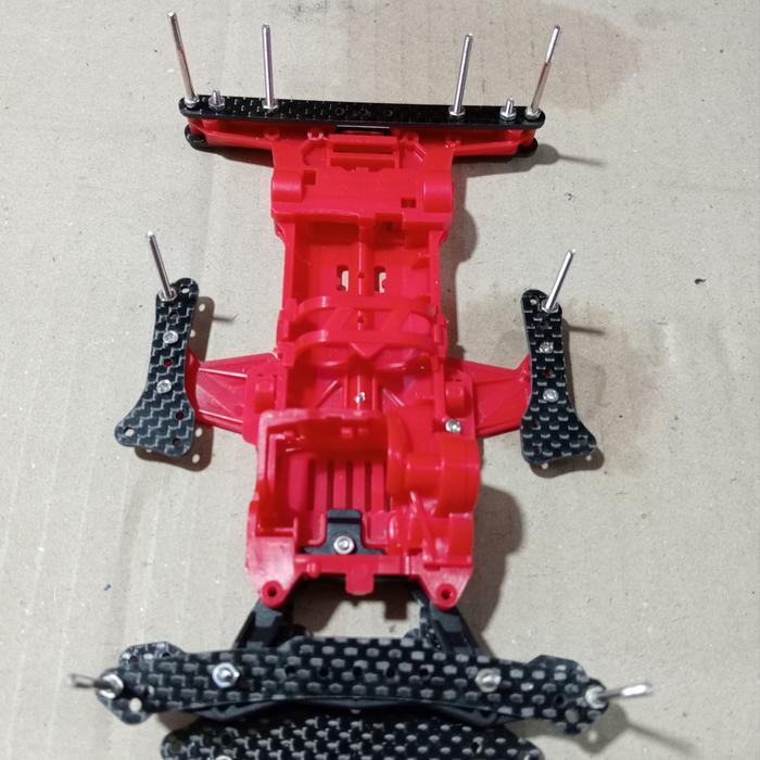 TAMIYA SIDE DAMPER BMAX SUPER 2 CHASIS [KOSONGAN]