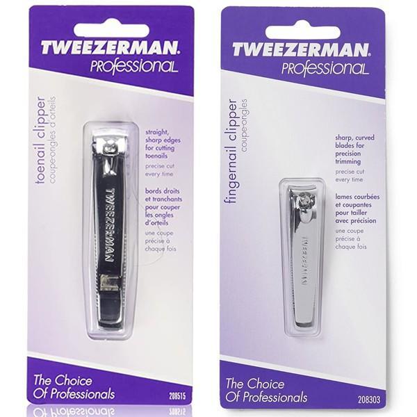 kv3g- Tweezerman Gunting Kuku Stainless Steel Nail Clipper Kecil Besar